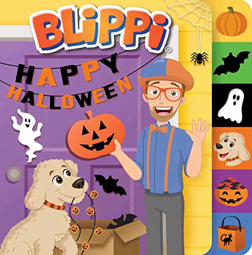 9780794445621: Blippi: Happy Halloween (Board Books with Tabs)