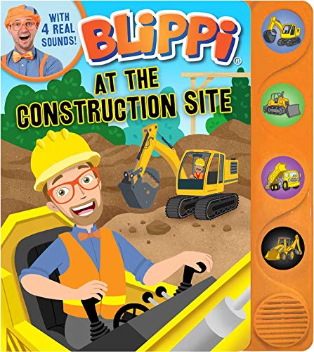 Stock image for Blippi: At the Construction Site (4-Button Sound Books) for sale by ZBK Books