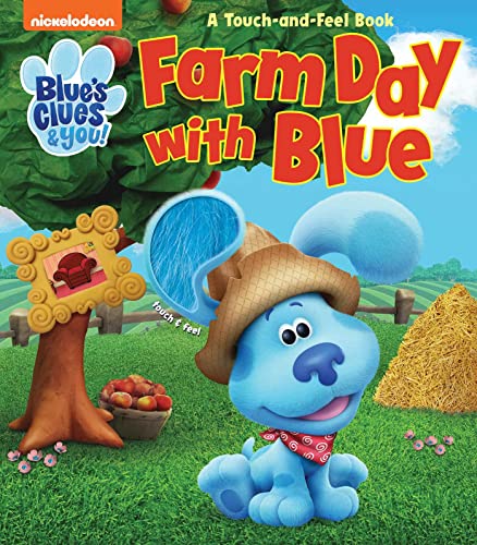 Imagen de archivo de Farm Day With Blue Touch-And-Feel Book (Blue's Clues & You!) a la venta por BookOutlet