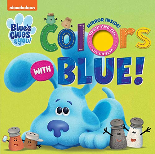 Stock image for Nickelodeon Blue's Clues & You!: Colors with Blue (Cloth Flaps) for sale by Once Upon A Time Books