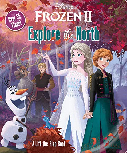 Stock image for Explore the North: A Lift-the-Flap Book (Disney Frozen II) for sale by BookOutlet