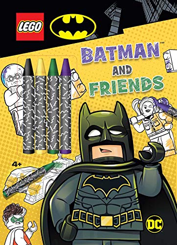 Beispielbild fr Lego Batman: Batman and Friends (Coloring & Activity with Crayons) zum Verkauf von WorldofBooks