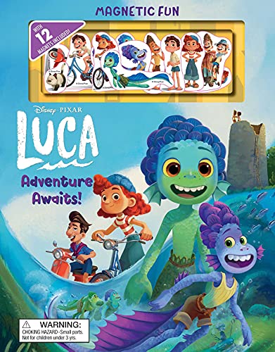 Stock image for Disney Pixar: Luca: Adventure Awaits! (Magnetic Hardcover) for sale by Half Price Books Inc.