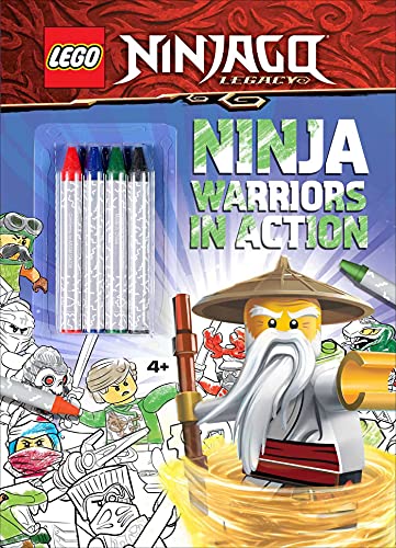 Beispielbild fr LEGO NINJAGO: Ninja Warriors in Action (Coloring & Activity with Crayons) zum Verkauf von BooksRun