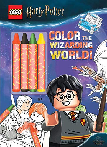 Imagen de archivo de LEGO(R) Harry Potter(TM): Color the Wizarding World (Coloring Books with Covermount) a la venta por Lakeside Books
