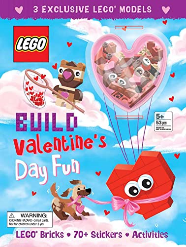 Beispielbild fr LEGO Books: Build Valentine's Day Fun! (Activity Book with Minifigure) zum Verkauf von BooksRun
