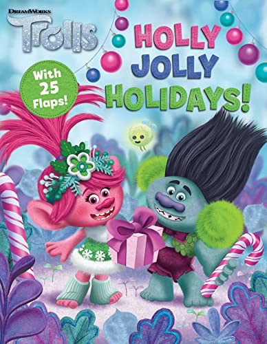 Beispielbild fr Dreamworks Trolls: Holly Jolly Holidays! (Lift-the-Flap) zum Verkauf von SecondSale