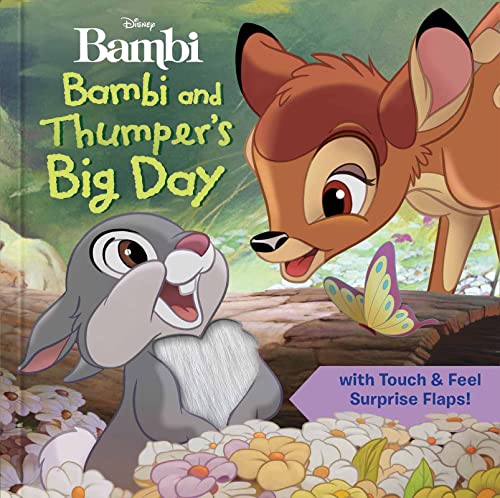 Stock image for Disney: Bambi and Thumpers Big Day (Touch and Feel) for sale by Goodwill