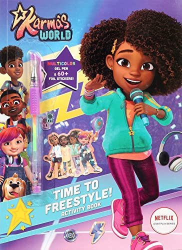 Stock image for Karma's World: Time to Freestyle! Activity Book for sale by HPB-Red
