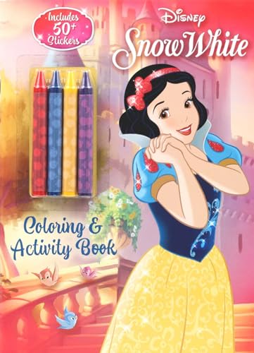 9780794451929: Disney: Snow White Coloring with Crayons (Color & Activity with Crayons)