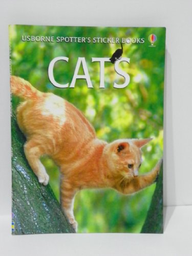 Beispielbild fr Cats (Usborne Spotter's Sticker Books) zum Verkauf von Ergodebooks