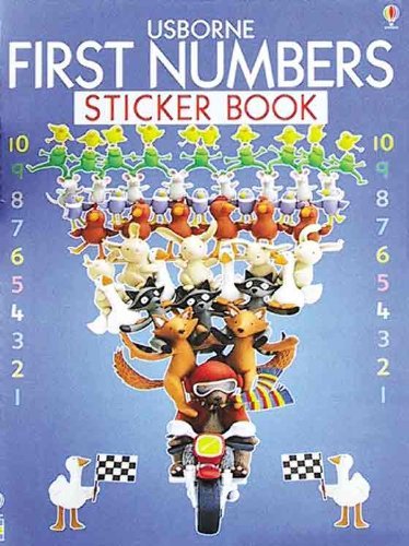 Imagen de archivo de First Numbers Sticker Book a la venta por Ergodebooks