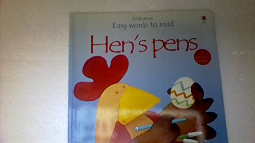 Stock image for Hen's Pens (Easy Words to Read) for sale by Wonder Book