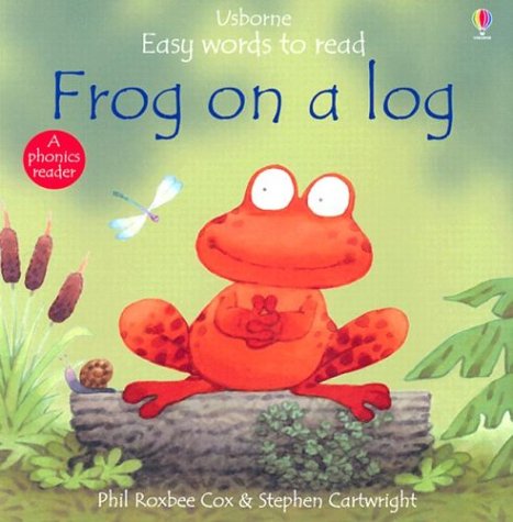 Stock image for Frog on a Log (Usborne Easy Words to Read Series) for sale by Wonder Book