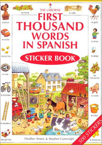 Stock image for First Thousand Words in Spanish: With Easy Pronunciation Guide (Spanish Edition) for sale by Wonder Book