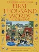 9780794502850: First Thousand Words in German: With Internet-Linked Pronunciation Guide