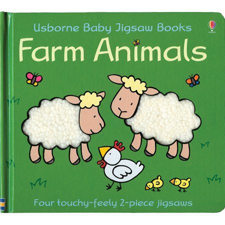 Beispielbild fr Farm Animals Baby Jigsaw Book zum Verkauf von ThriftBooks-Dallas