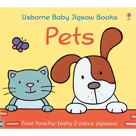 9780794506216: Pets (Usborne Baby Jigsaw Books)
