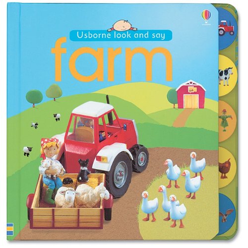 Stock image for Farm (Look and Say Board Books) for sale by Your Online Bookstore