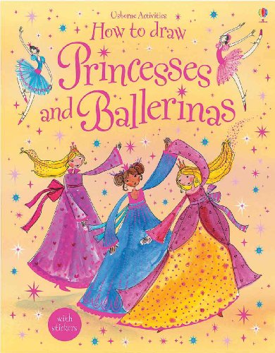 Beispielbild fr How to Draw Princesses and Ballerinas (Usborne Activities) zum Verkauf von SecondSale