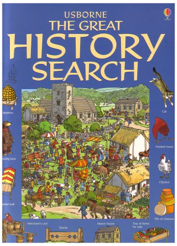 Imagen de archivo de Usborne The Great History Search (Great Searches New Format) a la venta por Zoom Books Company