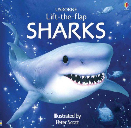 Stock image for Sharks Usborne LifttheFlap Lea for sale by SecondSale