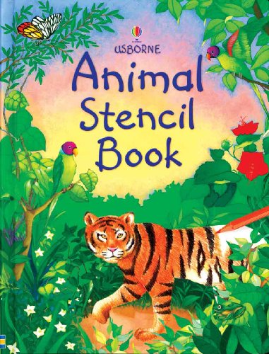 Stock image for Animal Stencil Book for sale by Better World Books