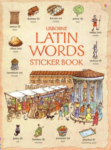 Imagen de archivo de Latin Words Sticker Book (Latin Edition) a la venta por Front Cover Books