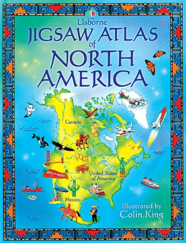 Stock image for Jigsaw Atlas of North America for sale by ThriftBooks-Dallas