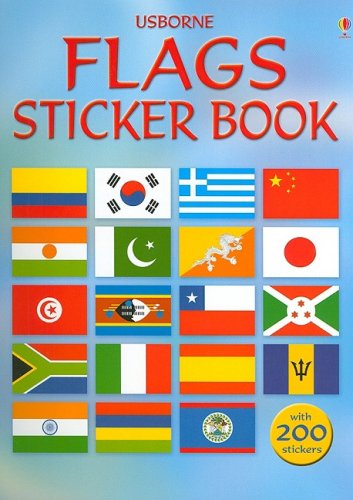 Beispielbild fr Flags Sticker Book zum Verkauf von Better World Books