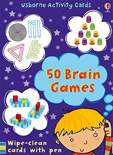 Beispielbild fr 50 Brain Games (Activity Cards) zum Verkauf von Half Price Books Inc.