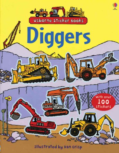9780794521097: Diggers (Usborne First Sticker Book)