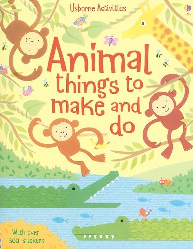 Imagen de archivo de Animal Things to Make and Do (Activity Books) a la venta por HPB-Ruby