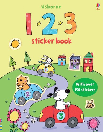 Beispielbild fr 123 Sticker Book zum Verkauf von Better World Books