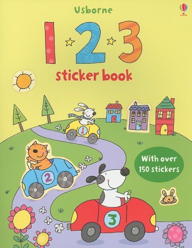 Stock image for 123 Sticker Book for sale by Better World Books