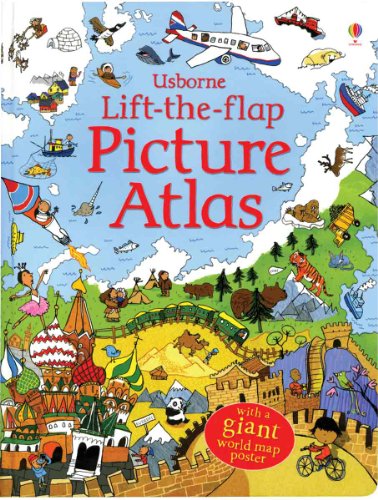 Stock image for Lift-The-Flap Picture Atlas for sale by ThriftBooks-Dallas