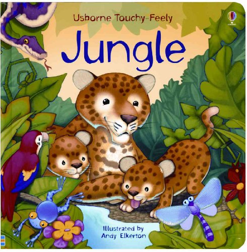 Stock image for Jungle Touchy-feely Board Book for sale by SecondSale