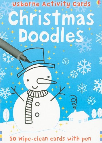 9780794524357: Christmas Doodles [With Pens/Pencils] (Usborne Activity Cards)