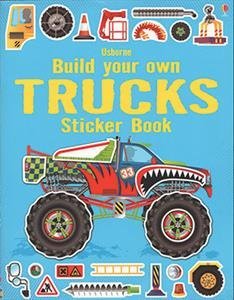 Beispielbild fr Build Your Own Trucks Sticker Book zum Verkauf von SecondSale