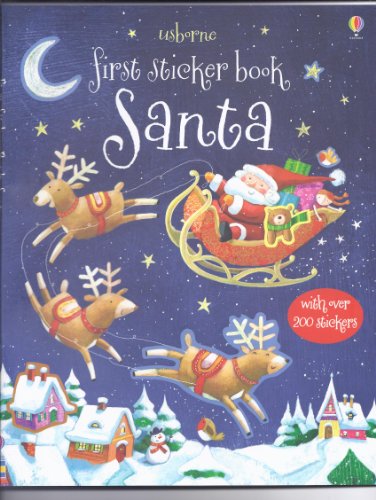 9780794525132: Santa's Workshop Sticker Book (Usborne Sticker Books)