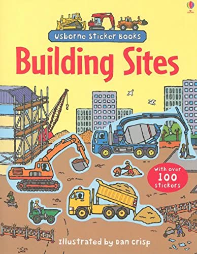 Stock image for Building Sites (Usborne Sticker Book) for sale by SecondSale