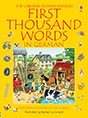 Stock image for Usborne Books First Thousand Words in German: with Internet-Linked Pronunciation Guide for sale by Wonder Book