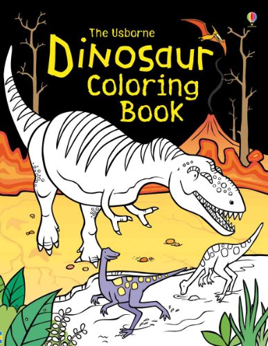 Imagen de archivo de The Usborne Dinosaur Coloring Book (Coloring Books) a la venta por Ergodebooks