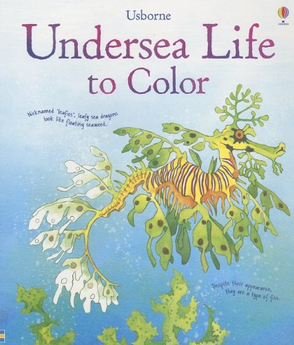 Beispielbild fr Usborne Undersea Life to Color zum Verkauf von HPB-Ruby