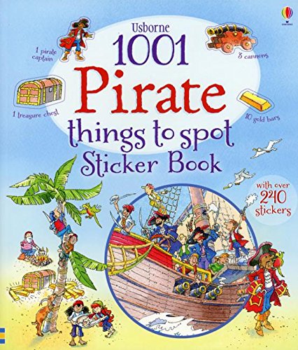 Beispielbild fr 1001 Pirate Things to Spot Sticker Book (1001 Things to Spot Sticker Books) zum Verkauf von Better World Books