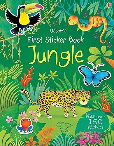 Beispielbild fr Jungle (Usborne First Sticker Book) zum Verkauf von ThriftBooks-Dallas