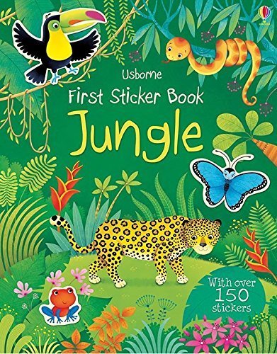 Imagen de archivo de Jungle (Usborne First Sticker Book) a la venta por ThriftBooks-Dallas