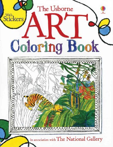 Beispielbild fr The Usborne Art Coloring Book (Coloring Books) zum Verkauf von Wonder Book