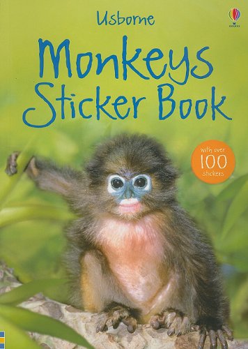 Beispielbild fr Monkeys Sticker Book zum Verkauf von Better World Books: West