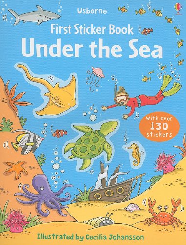 9780794530525: Under the Sea (Usborne First Sticker Book)
